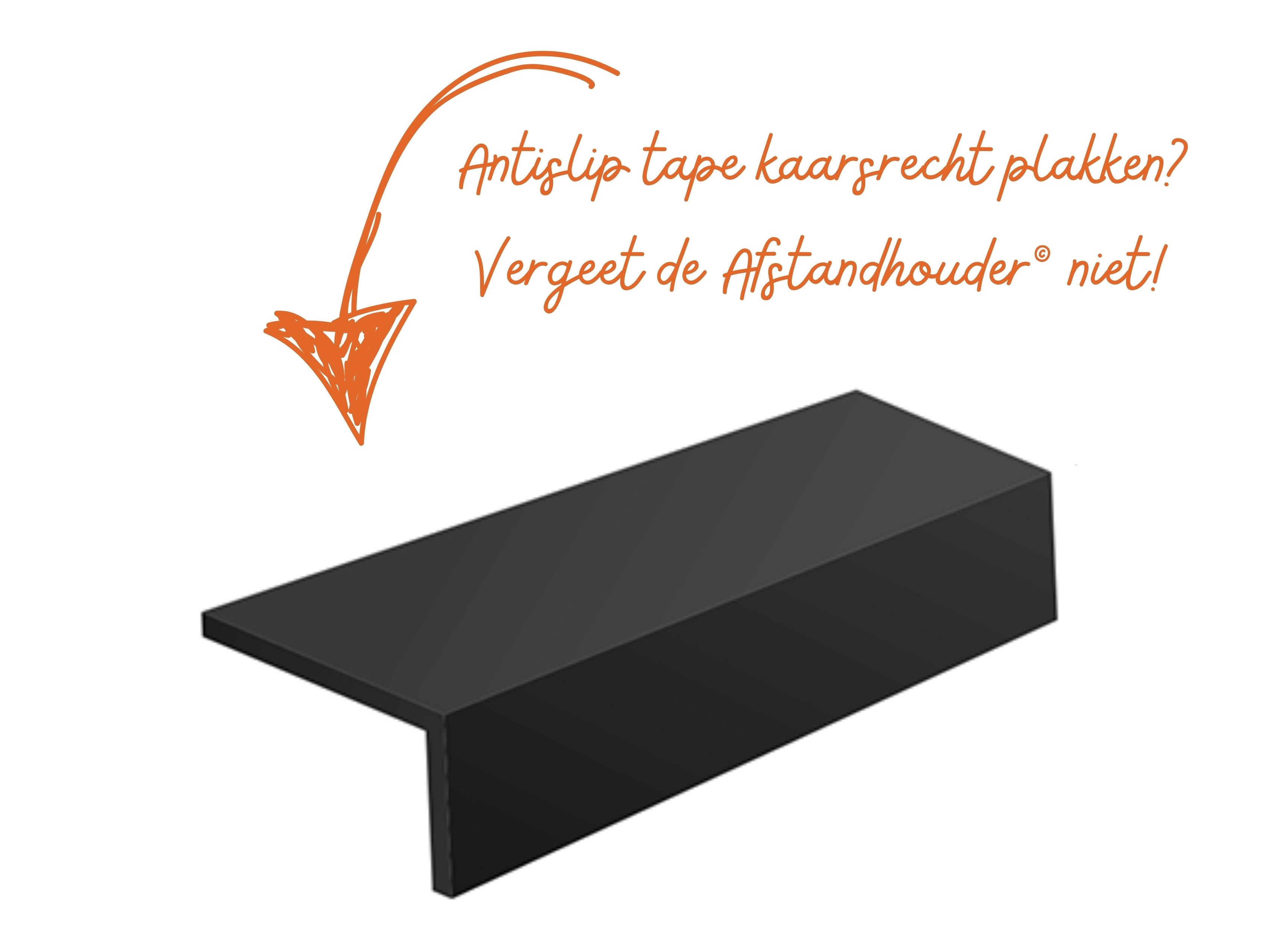 Afstandhouder voor plakken antisliptape Afstandhouder Voor Antisliptape